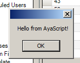 Example image opening csv file to import into AyaNova