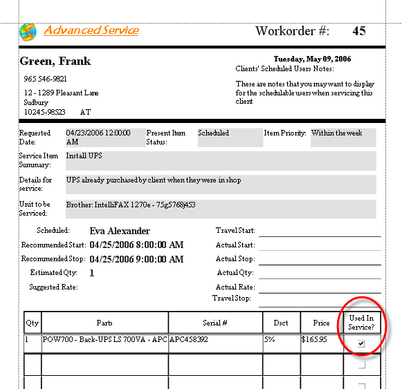 customer service report template