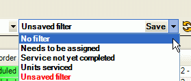 FilterDropListNoFilter