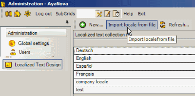 LocaleImport