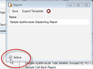 ReportTemplateActive