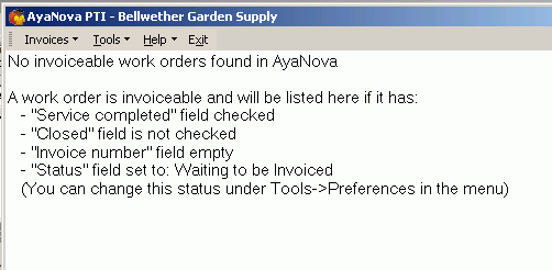 Noinvoiceableworkorders