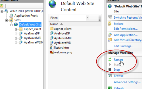 IIS7_DefaultWebSiteRestart