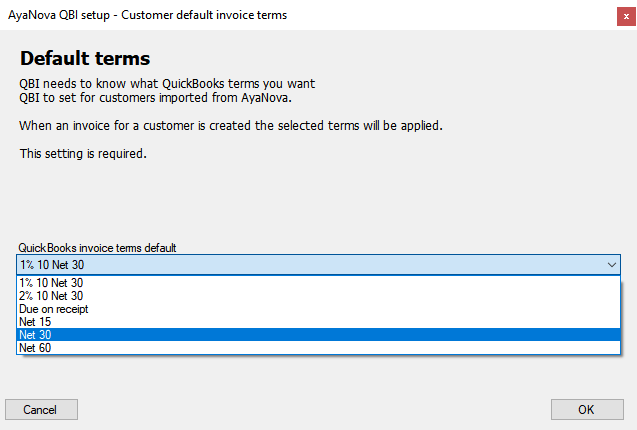 terms wizard page